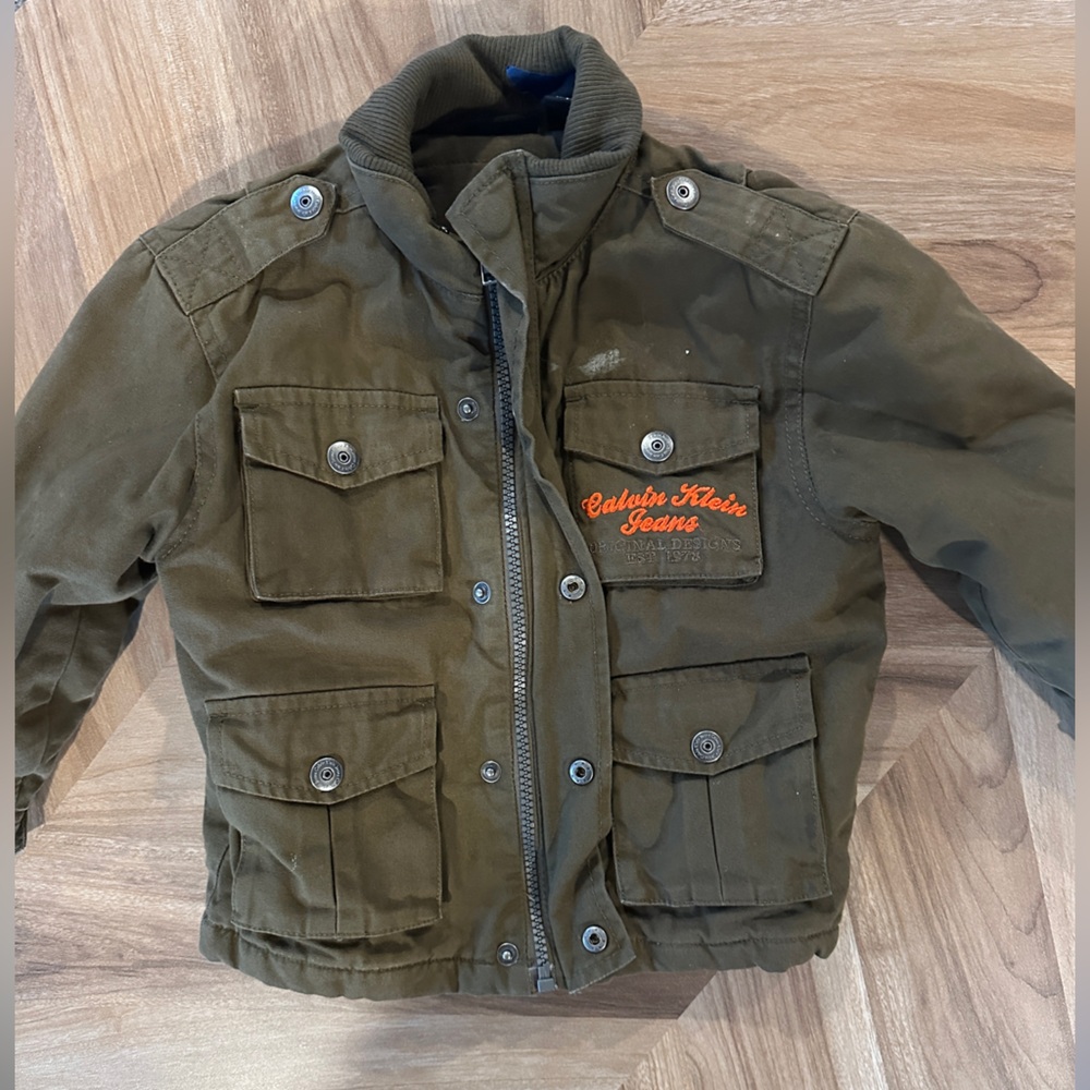 Calvin Klein Jeans Olive Green Jacket